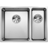 Blanco Andano 340/180-U, nerezový drez 585x440 mm, drez vľavo, hodvábny lesk, BLA-522979
