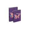 oxybag sada boxov na zošity A4 + A5 Butterfly purple
