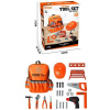 Ramiz Súprava DIY s batohom pre deti 3+ Oranžová + interaktívny skrutkovač + náradie + príslušenstvo