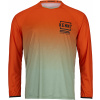 KENNY cyklo dres FACTORY 22 orange/kaki - XL