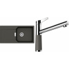 Set Schock S18-6 (dřez Manhattan D-100L Asphalt + baterie SC-510 Asphalt)
