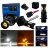 Smerovky + LED denné svetlá 2v1 7440 7443 DRL W21W Wy21W T20 USA