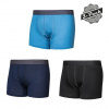 Pánske šortky Sensor MERINO ACTIVE 3-PACK black/blue/deep blue XL
