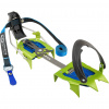 Climbing Technology Snow Flex Semiautomatic Green/blue duralové turistické mačky 10 hrotů