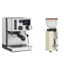 Rancilio Silvia BC PID + ECM C-Manuale 54, cream, olive