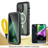 Odolné Vodotesné púzdro Luxria Resistant pre Apple iPhone - Čierne (certifikované) iPhone: 14