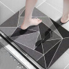 Kúpelňová predložka - Kúpeľňový koberček S1 Koberček do kúpeľne s geometrickou potlačou (Kúpelňová predložka - Kúpeľňový koberček S1 Koberček do kúpeľne s geometrickou potlačou)
