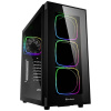 Sharkoon TG6 RGB midi tower PC skrinka čierna; 4044951028221