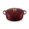 Le Creuset Kastról SIGNATURE 29 cm, 4,7 l, oválny, GARNET, liatina
