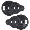 Insportline Sada 2x4ks olympijských kotúčov Castblack 2x 2-20 KG