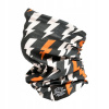 Šatka - Chimney John Doe White, Black, Orange Microfase (Motocykel komín shasta tunel John Doe blesk)