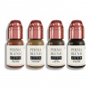 PERMA BLEND LUXE Light to Dark Brows Mini Set pigmentov na obočie 4x15 ml