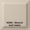 Romotop BARACCA 11 H Keramika Baracca: 92360 - Slonová kosť matná oceľ, keramika