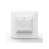 Smart vypínač osvetlenia MOES WS-EUY1-W 1-tlačítkový WiFi Tuya