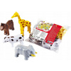 3D magnetické puzzle Klein 0071 zvieratá 16 ks