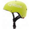 Kask rowerowy pre deti S 50-54 cm s LED klipom