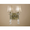 Mantra Tiffany nástenná lampa 4x W mosadzná-hnedá 3883