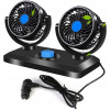 VENTILÁTOR DO AUTA, VENTILÁTOR POD ZAPAĽOVAČ, REGULÁCIA 360°, DVOJITÝ