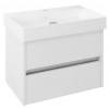 Sapho NIRONA umývadlová skrinka 67x51,5x43cm, biela NR070-3030