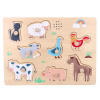 Zvukové puzzle - farma