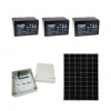 Roger KIT 3BT120V/PBX/SLP50 hybr. inv. pre 2 BRUS. 36V pohony (solar) + panel 50W + 3 x BT12V120.