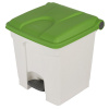 Pedálový/nášľapný zberač odpadkov ,objem 30 l, š x v x h 410 x 435 x 400 mm EUROKRAFTbasic