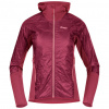 BERGANS Cecilie Light Insulated Hybrid Jkt Farba: Růžová, Veľkosť: L
