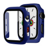 AppleMix Tvrdené sklo + rámik pre Apple Watch 42 mm Series 1 / 2 / 3 - tmavomodré