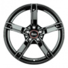 MAM W4 7x17 5x100 ET35.00 black painted