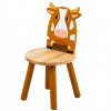 Tidlo Drevená stolička - kravička