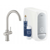 Grohe Blue Home Drezová batéria s chladiacim zariadením a filtráciou, supersteel 31455DC1-GR