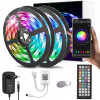 20 m RGB 5050 Bluetooth LED páska. Mobilná aplikácia (20 m RGB 5050 Bluetooth LED páska. Mobilná aplikácia)