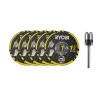 Kotúč rezný Twist lock Ryobi RAR301-6, 38mm, 5ks