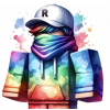 CUKROVÁ TLAČ jedlý obrázok na tortu Cukrová hmota Roblox hrá postavu 8 + MENO