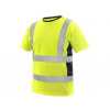Tričko EXETER, výstražné, pánské, žluto-modré, vel. 2XL - CN-1113-020-155-96