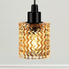 Nordlux Závesná lampa Hollywood sklenené tienidlo, jantár - 46483027