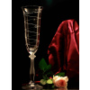 Atelier - Petr Vydra Svadobné poháre pre hostí - Angela šampus 190 ml s motívom špirálky menom hosťa a dátumom svadby, Vyberte objem sklenic prosim... 350 ml vino