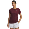 Under Armour Tech Twist Short Sleeve Womens Dark Maroon 10 (S)