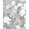 ZUTY Bodkovanie - LEKNÍNY V ZÁHRADNOM JAZERE Rámovanie: vypnuté plátno na rám, Rozmer: 80x100 cm