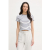 Calvin Klein Underwear tričko dámske s bavlnou LV00QS7649 biela XS