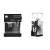 Ascaso Steel DUO PID, Black&Wood + Eureka Mignon Specialita, NX black