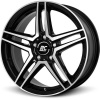 BROCK RCD17 8x18 5x112 ET43 black polished