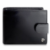 Pánska peňaženka Pierre Cardin YS603 323A Kožená čierna horizontálna RFID SECURE