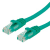 UTP Patchkábel 20m cat.6a, zelený, Cu