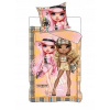 Carbotex bavlna obliečky Rainbow High motív Beach fashion 70x90 140x200