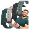 Sada 4× remienok ChronSmarta pre hodinky Huawei Band 6, nastaviteľný, športový