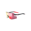 Slnečné okuliare UVEX Pace Stage S3 - black matt/mirror red