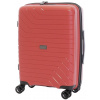 Cestovný kufor T-class 1991, veľ. M, TSA, PP, DoubleLock (červená), 55 x 39 x 22cm (8594206310664)