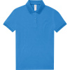 B&C Polokošile B&C My Polo 210 women, krátký rukáv, dámská COT01W463zm905-lake blue 2XL Modrá lake