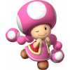 CUKROVÁ TLAČ jedlý obrázok na tortu Cukrová hmota Super Mario Toadette #1 + MENO